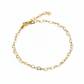 Heart chain bracelet