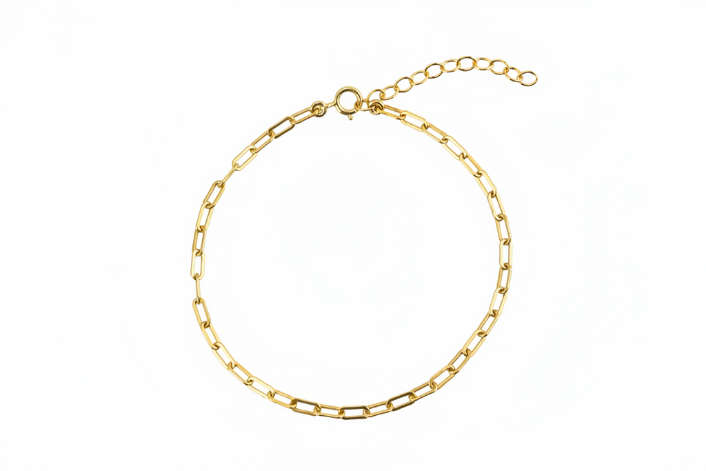 Heart chain bracelet