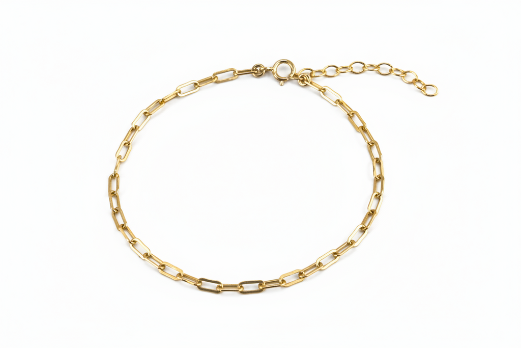 Heart chain bracelet