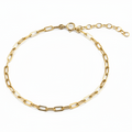 Small clip chain bracelet