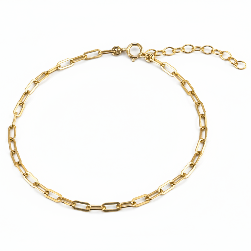 Small clip chain bracelet