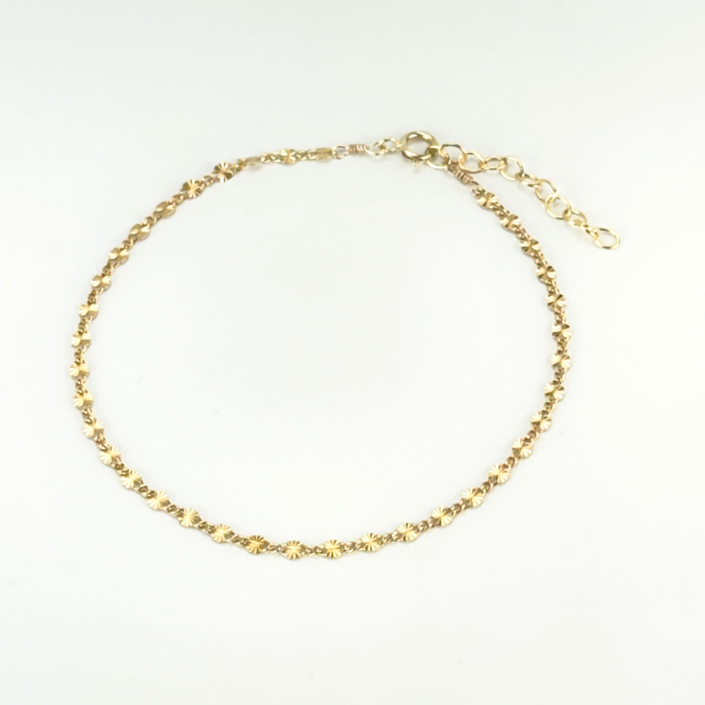 Starburst chain bracelet