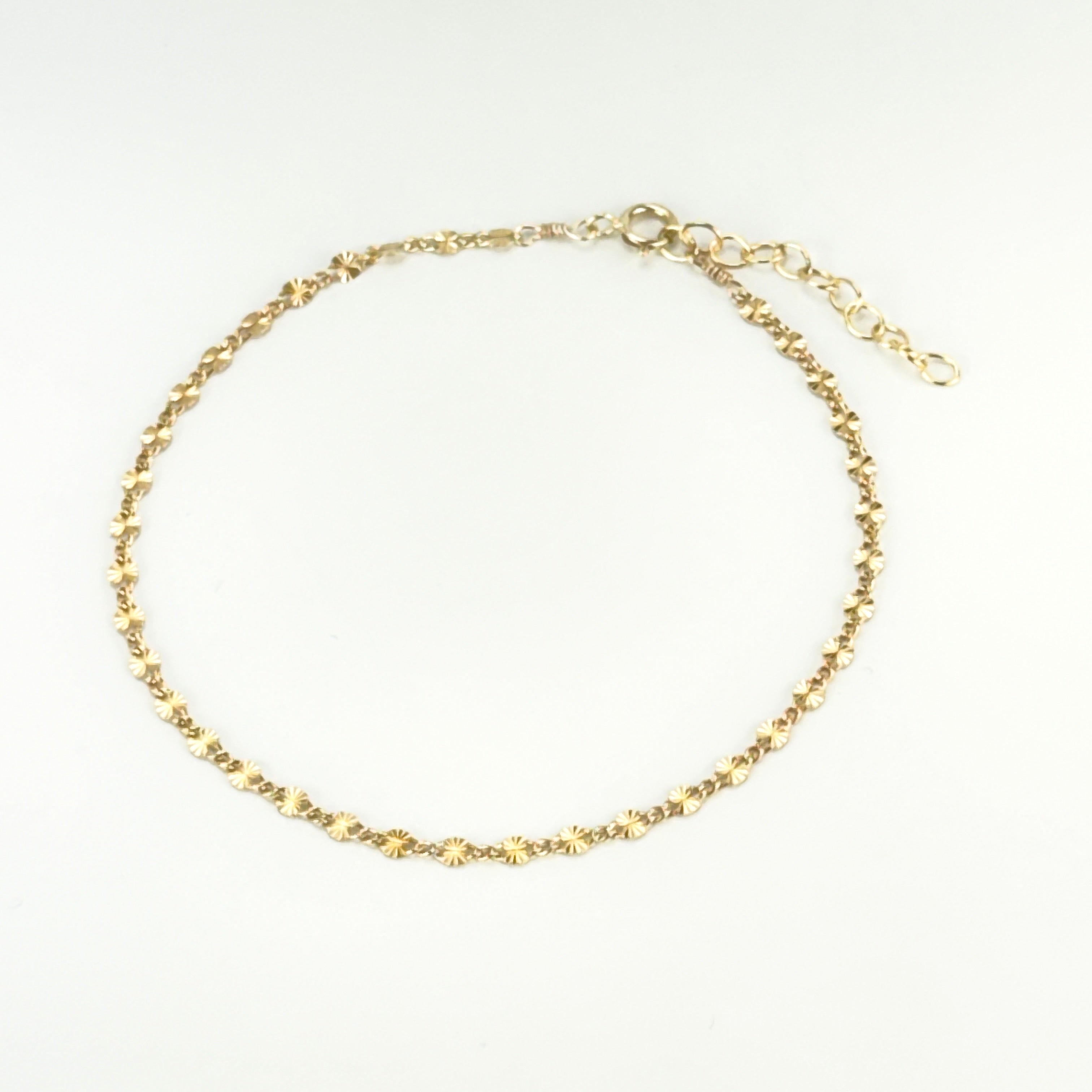 Starburst chain bracelet