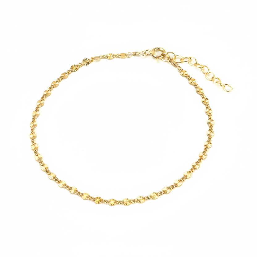 Starburst chain bracelet
