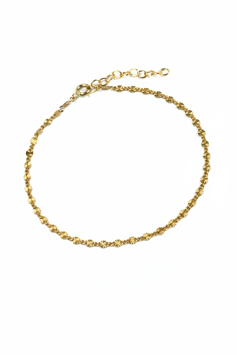 Starburst chain bracelet