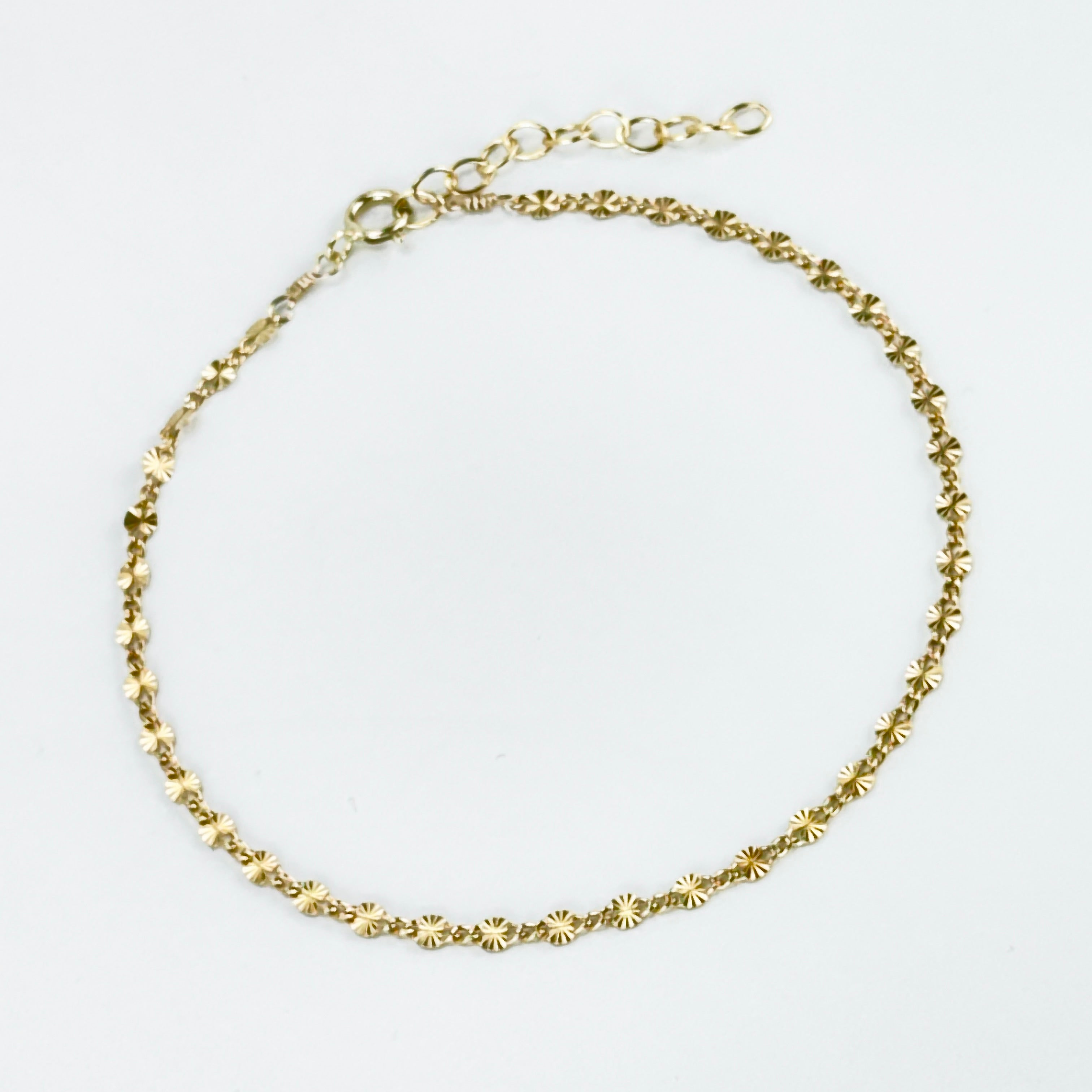 Starburst chain bracelet