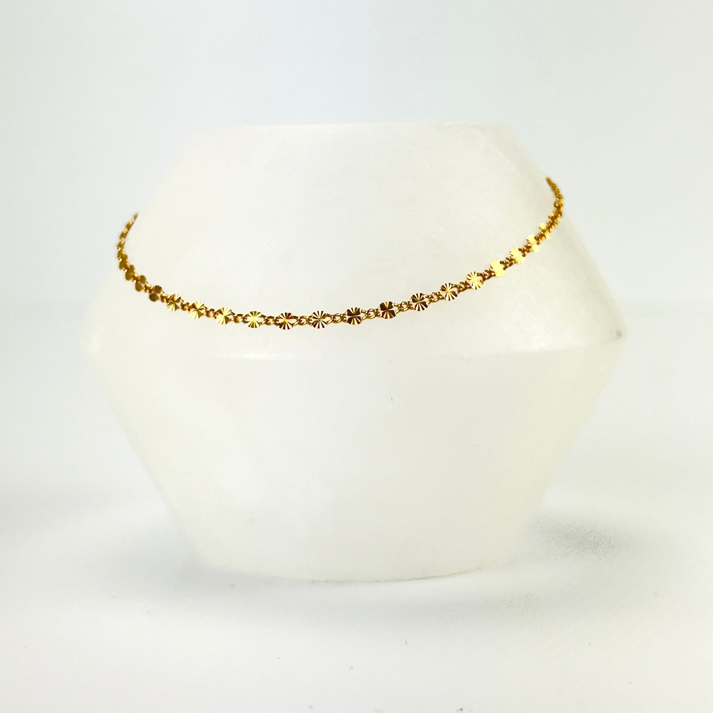 Starburst chain bracelet
