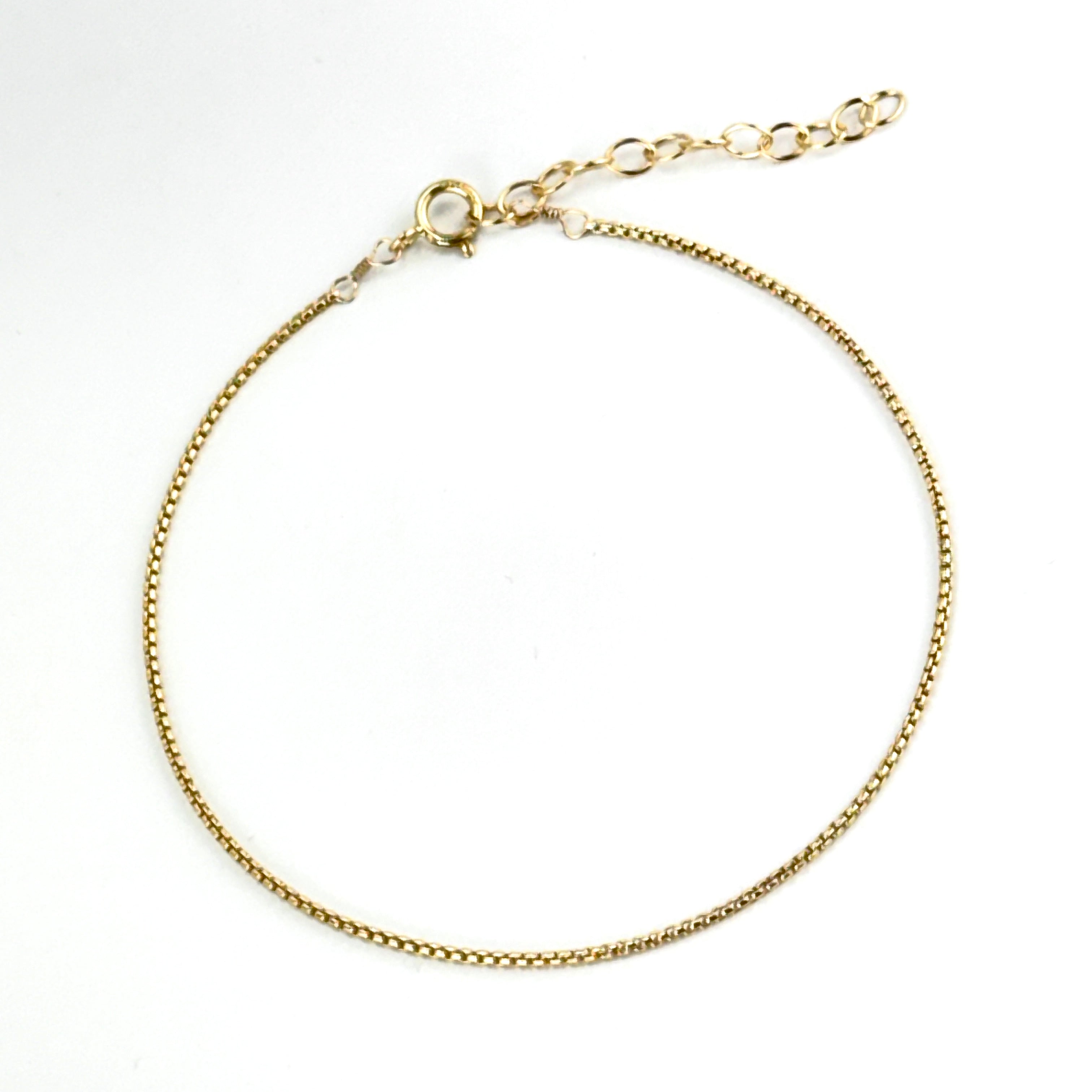 Round Box chain bracelet