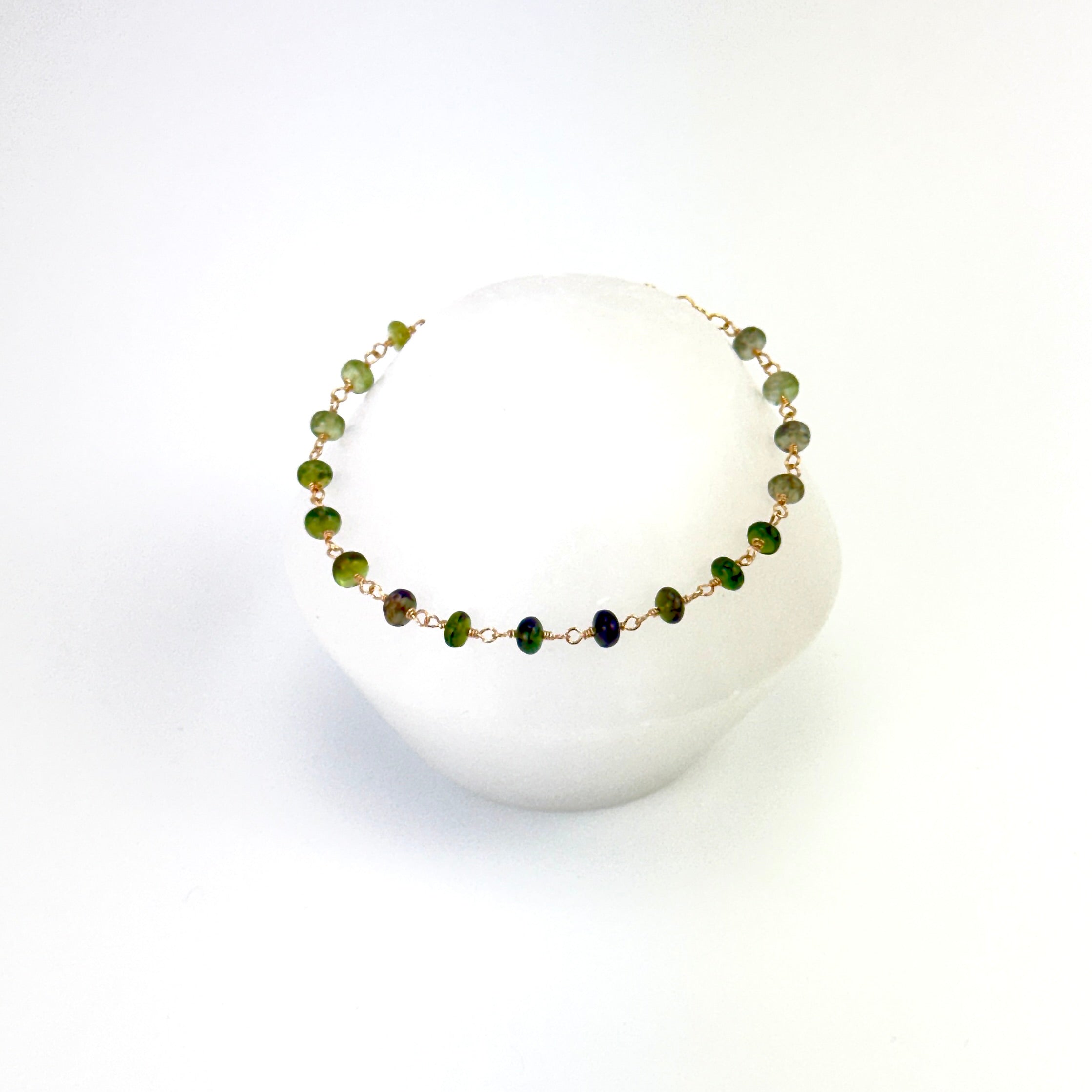 Green Tourmaline Bracelet