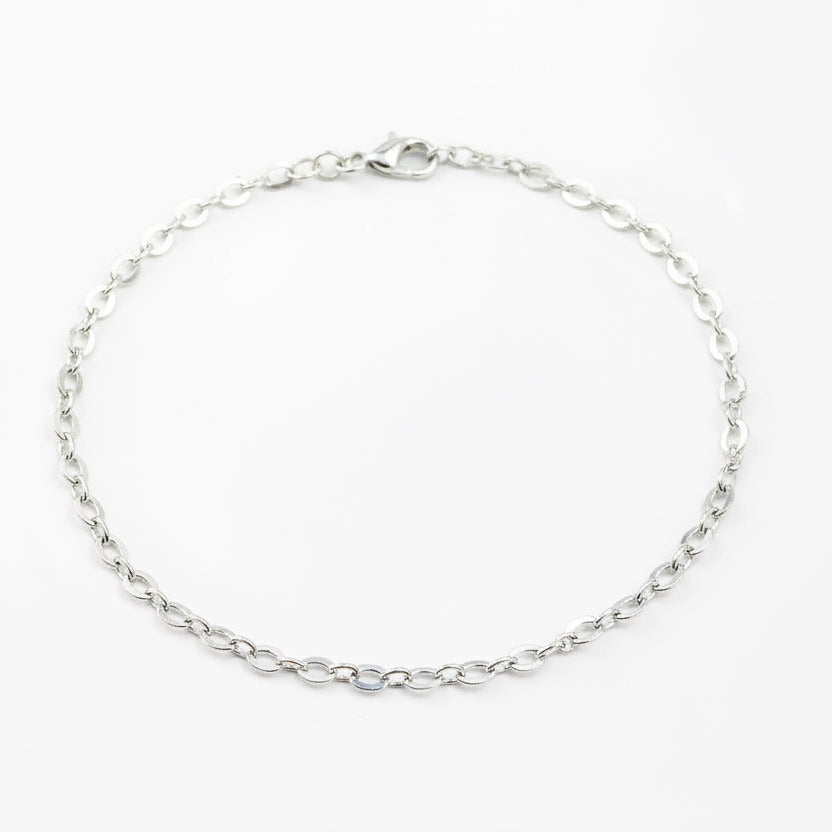 Disk chain bracelet