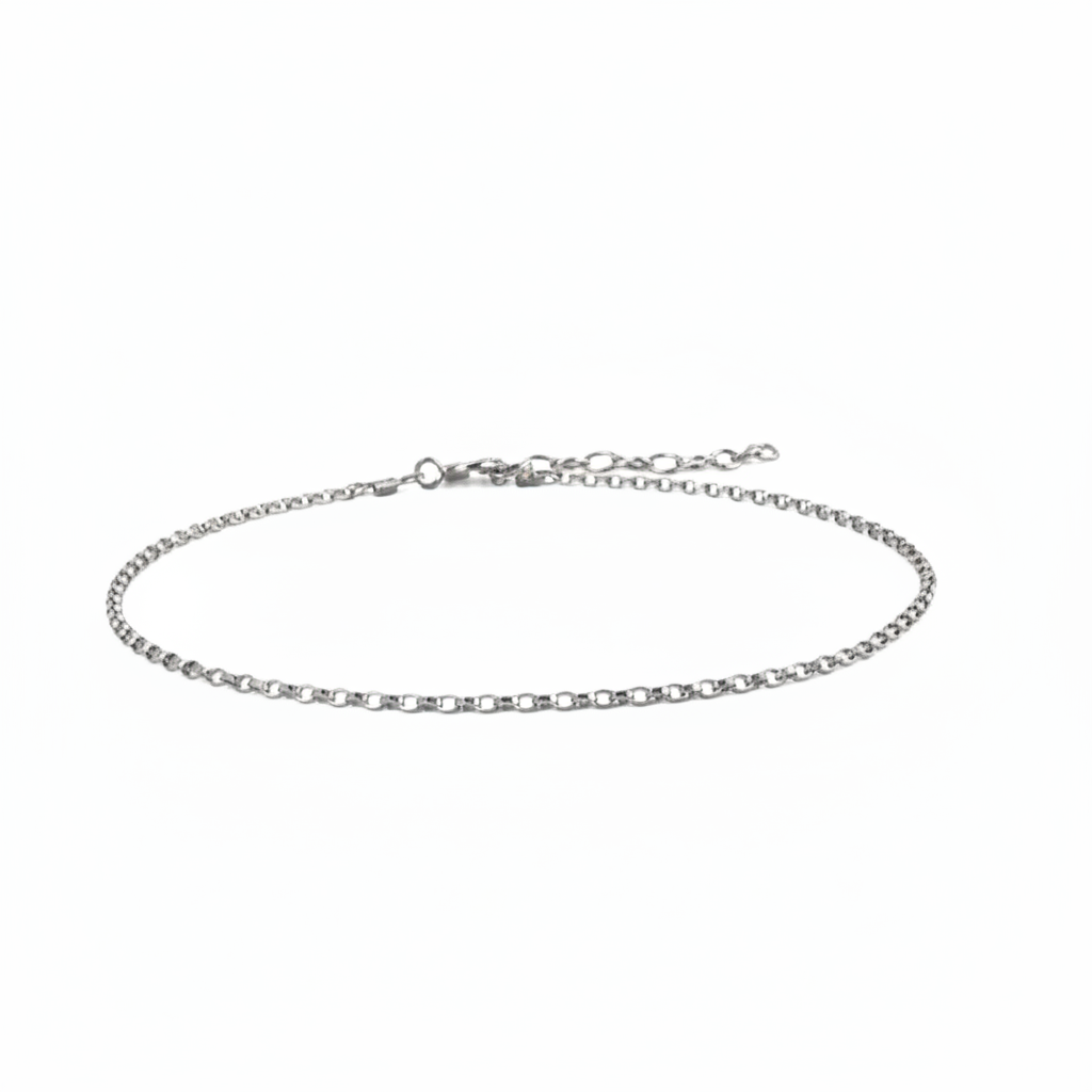 Slim rolo chain bracelet