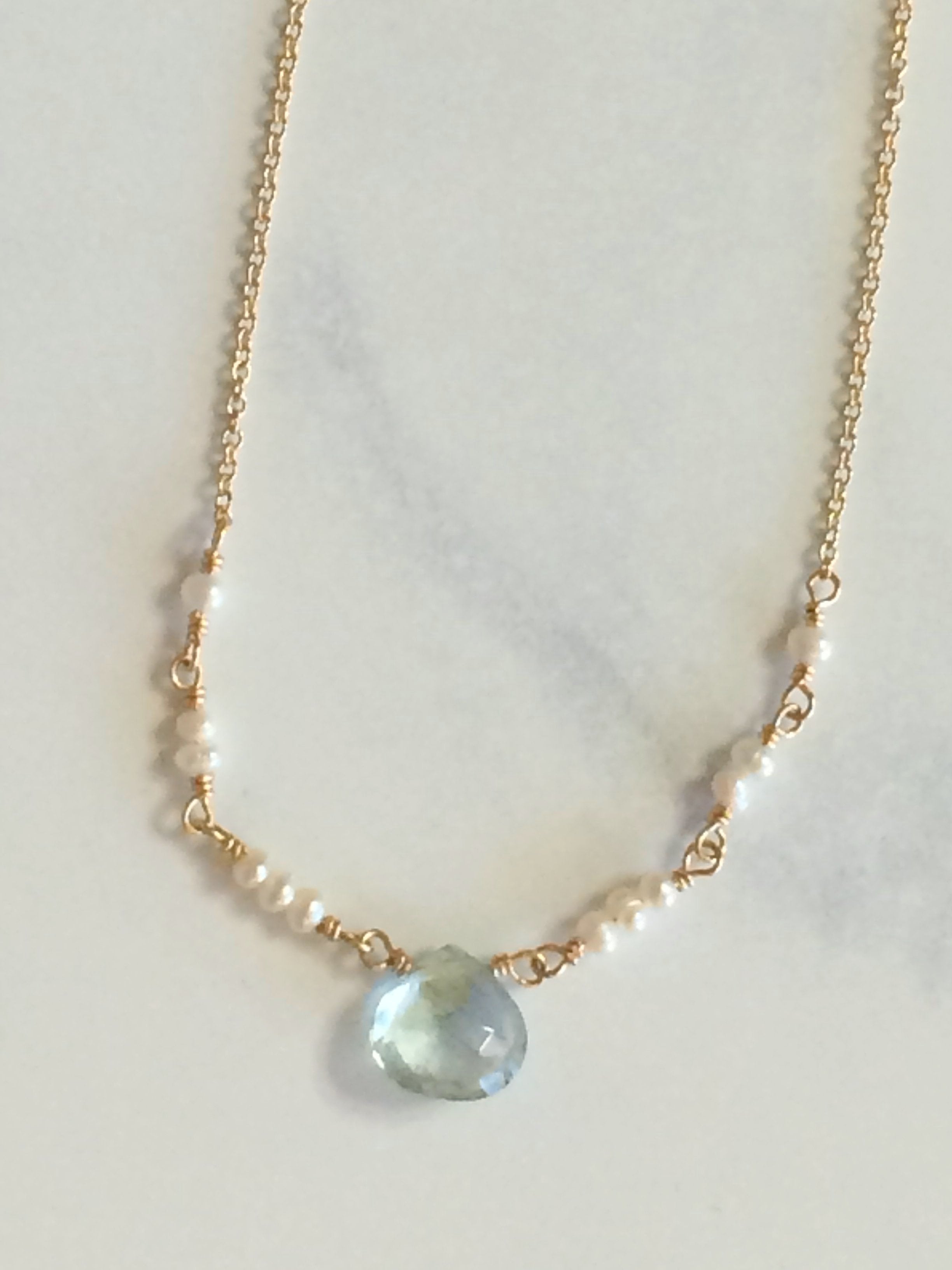 Freshwater Pearl Ballerina Necklace
