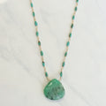 Chrysoprase & Turquoise Necklace