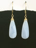 Blue Lace Agate Tear drop Earrings