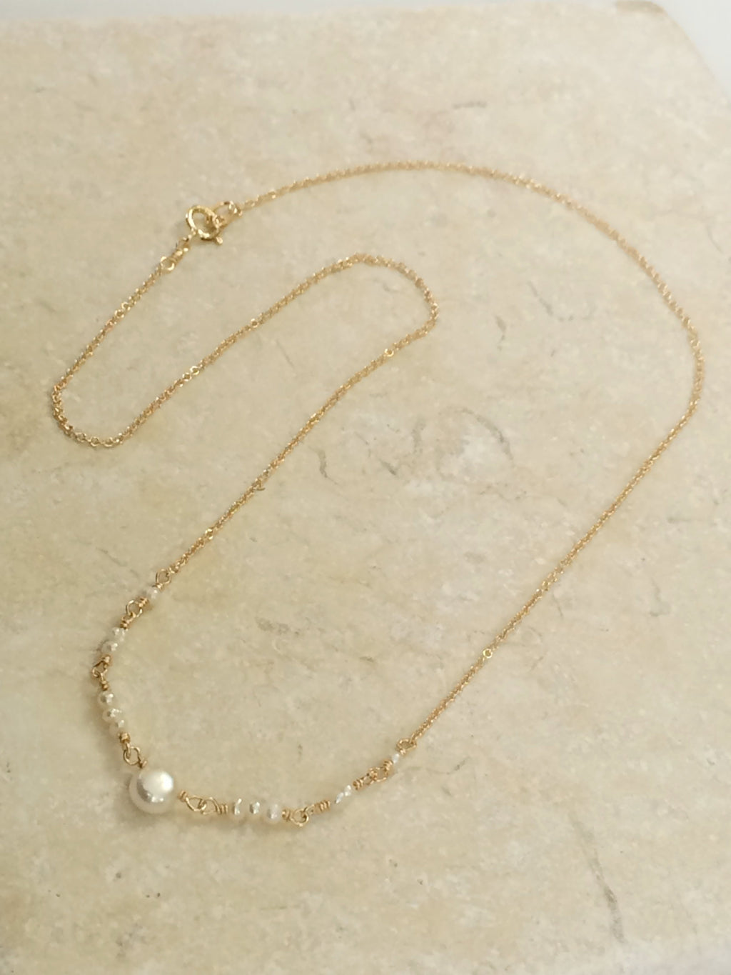 Freshwater Pearl Ballerina Necklace