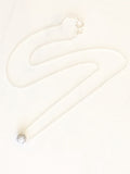 Sparkle Bead Necklace Silver
