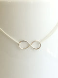 Infinity Necklace silver