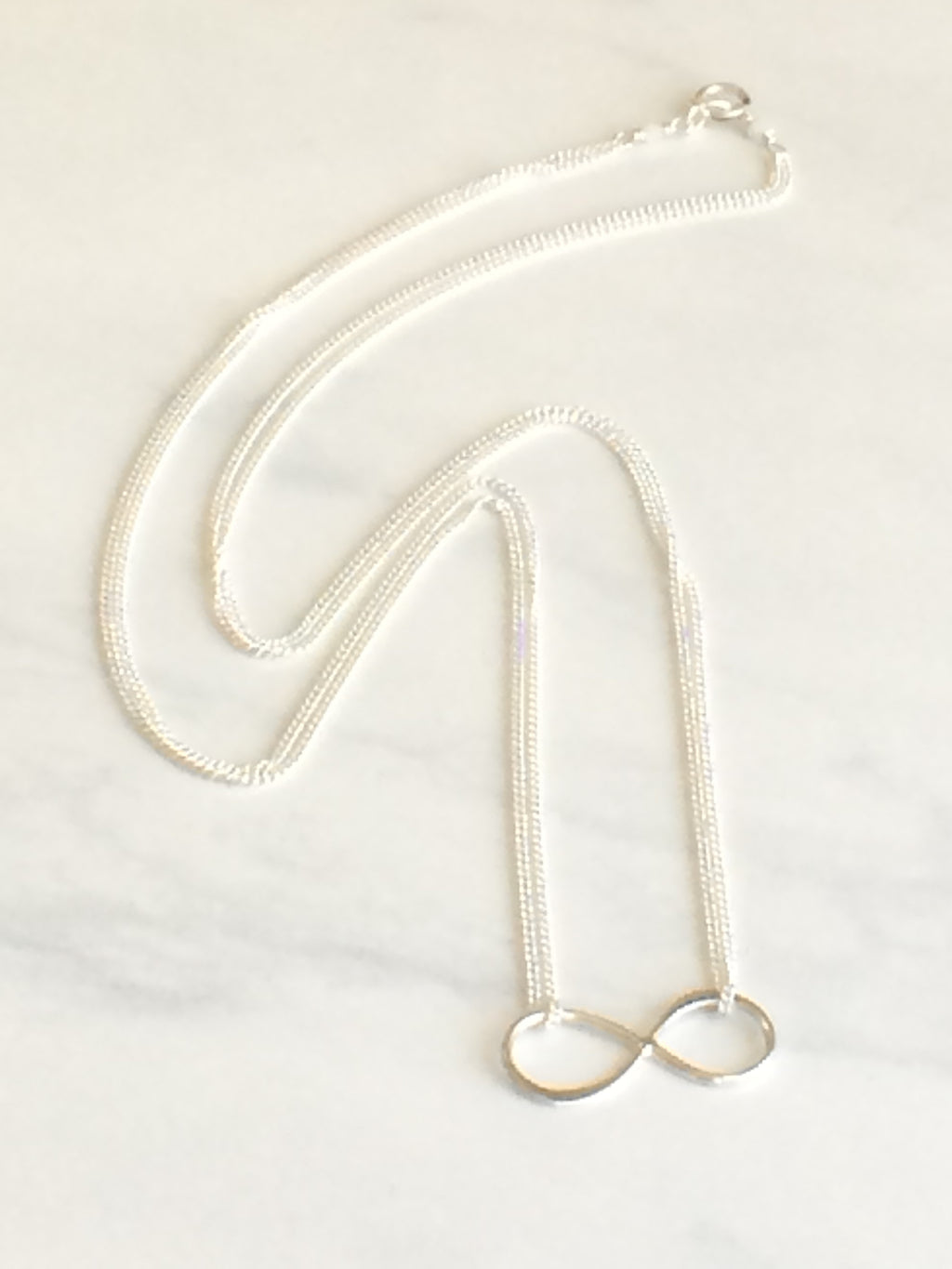 Infinity Necklace silver