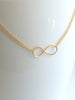 Infinity Necklace gold
