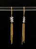 Herkimer Diamond Tassel Earrings