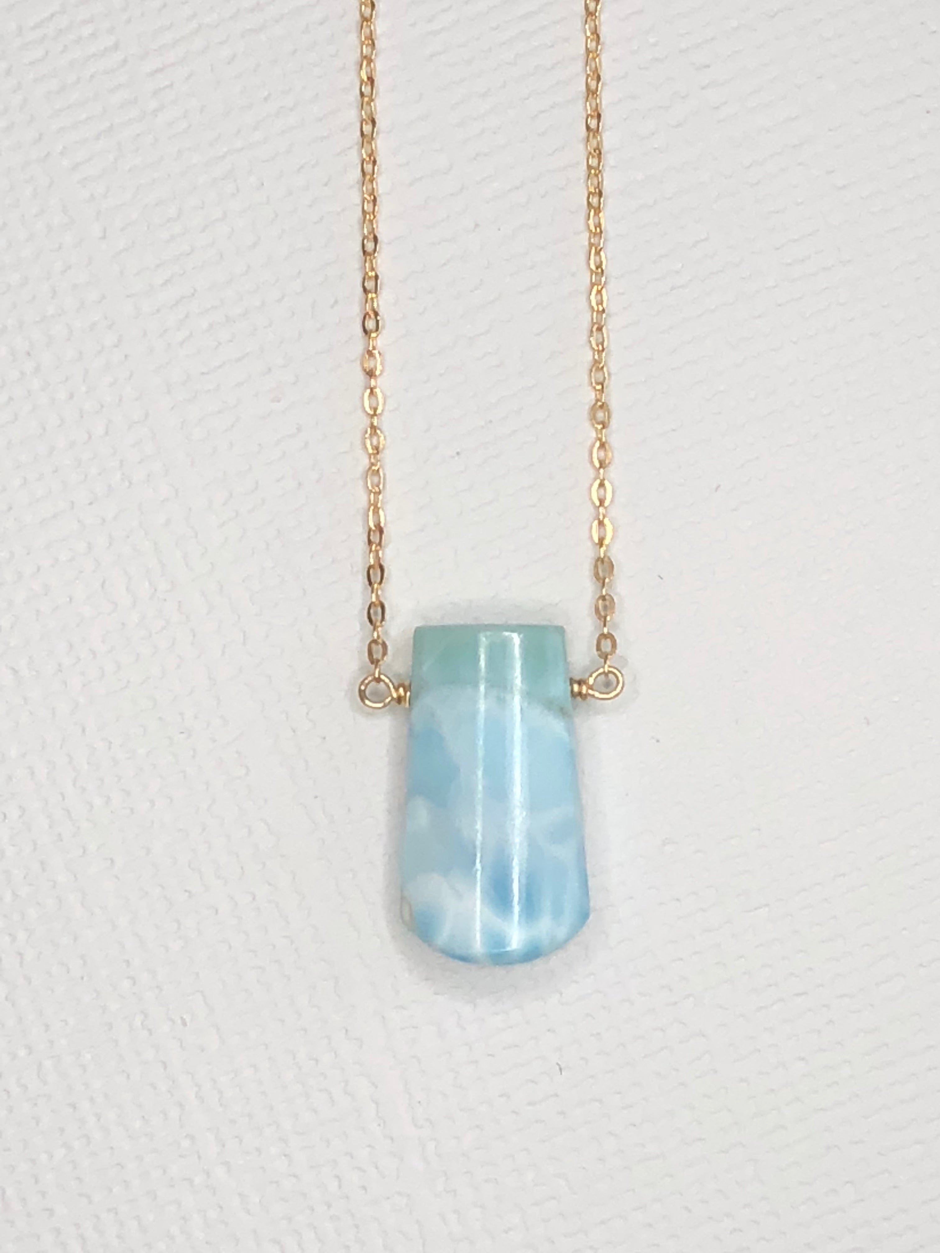 Larimar necklace