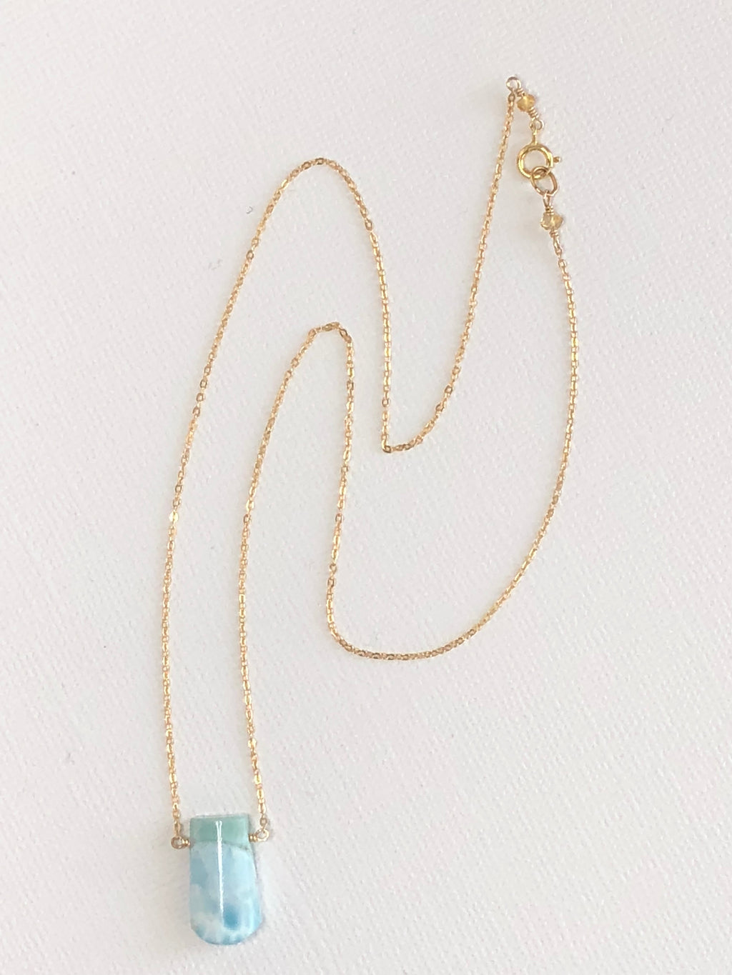 Larimar necklace