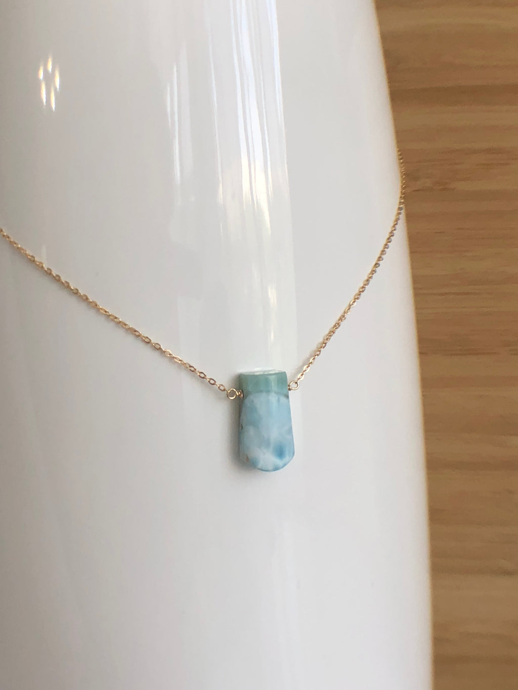 Larimar necklace