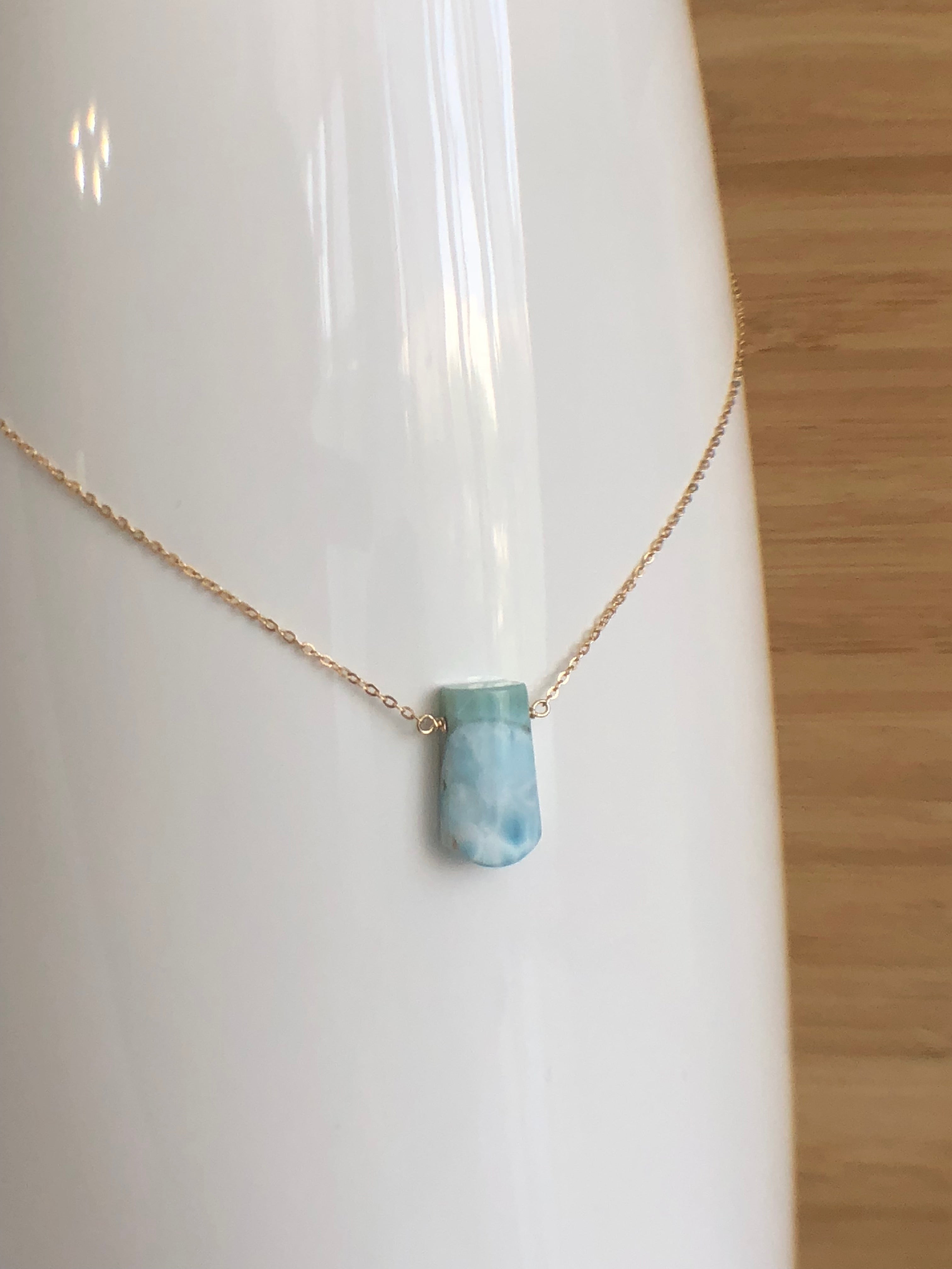 Larimar necklace
