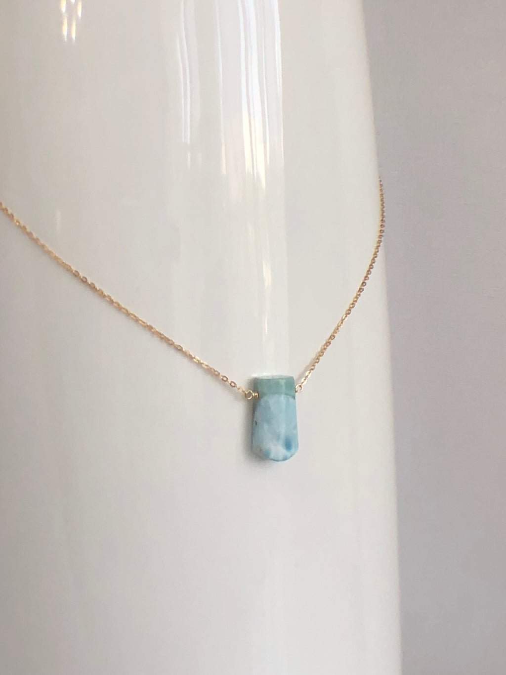Larimar necklace