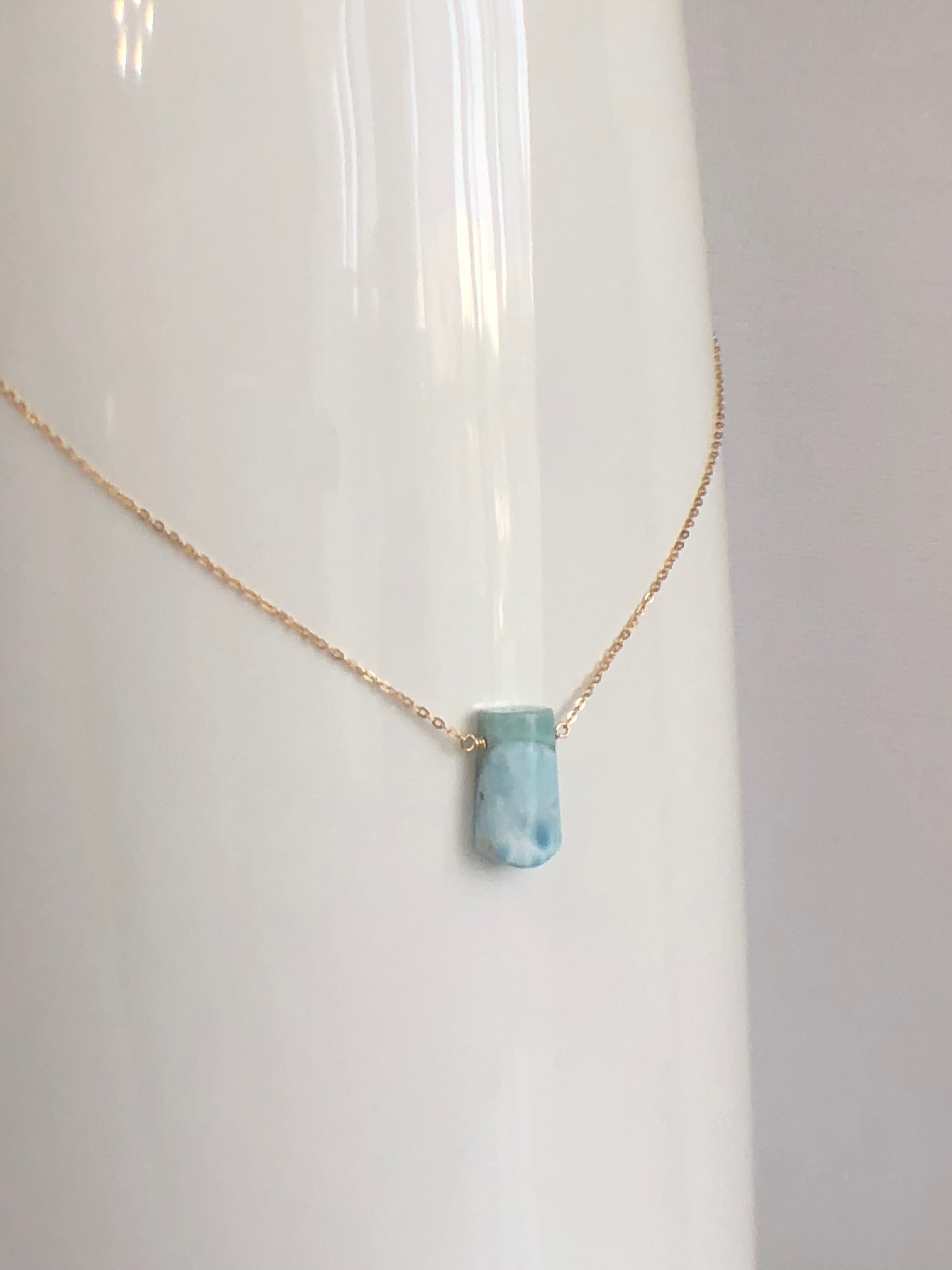 Larimar necklace