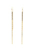 Gold fill Chain Threader Earrings