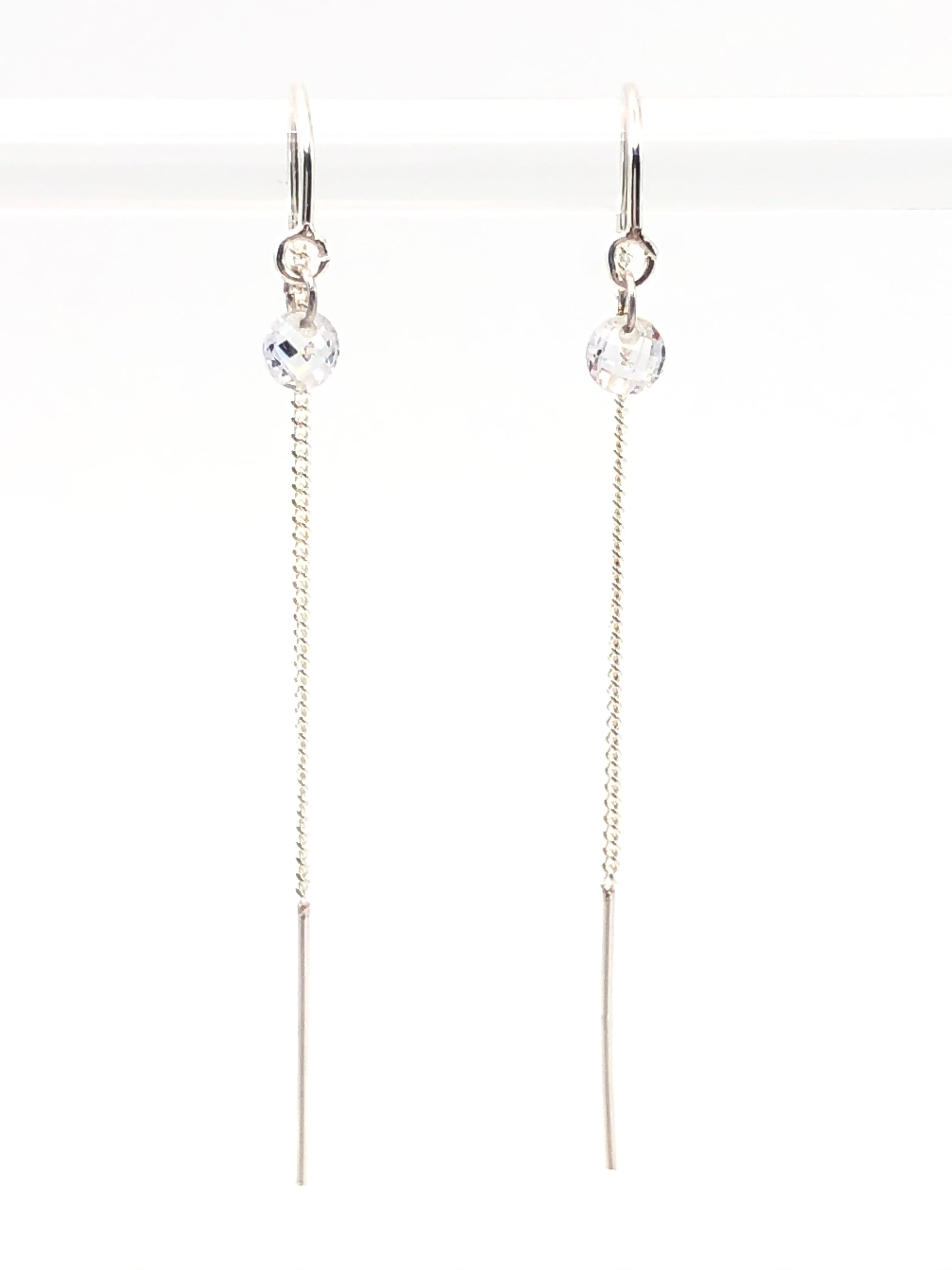 Crystal Threader Earrings