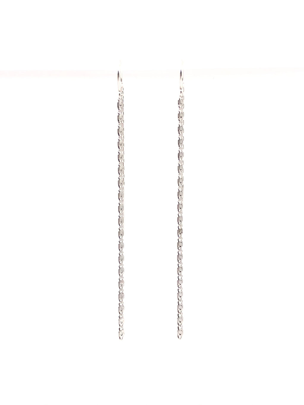 Gold fill Chain Threader Earrings