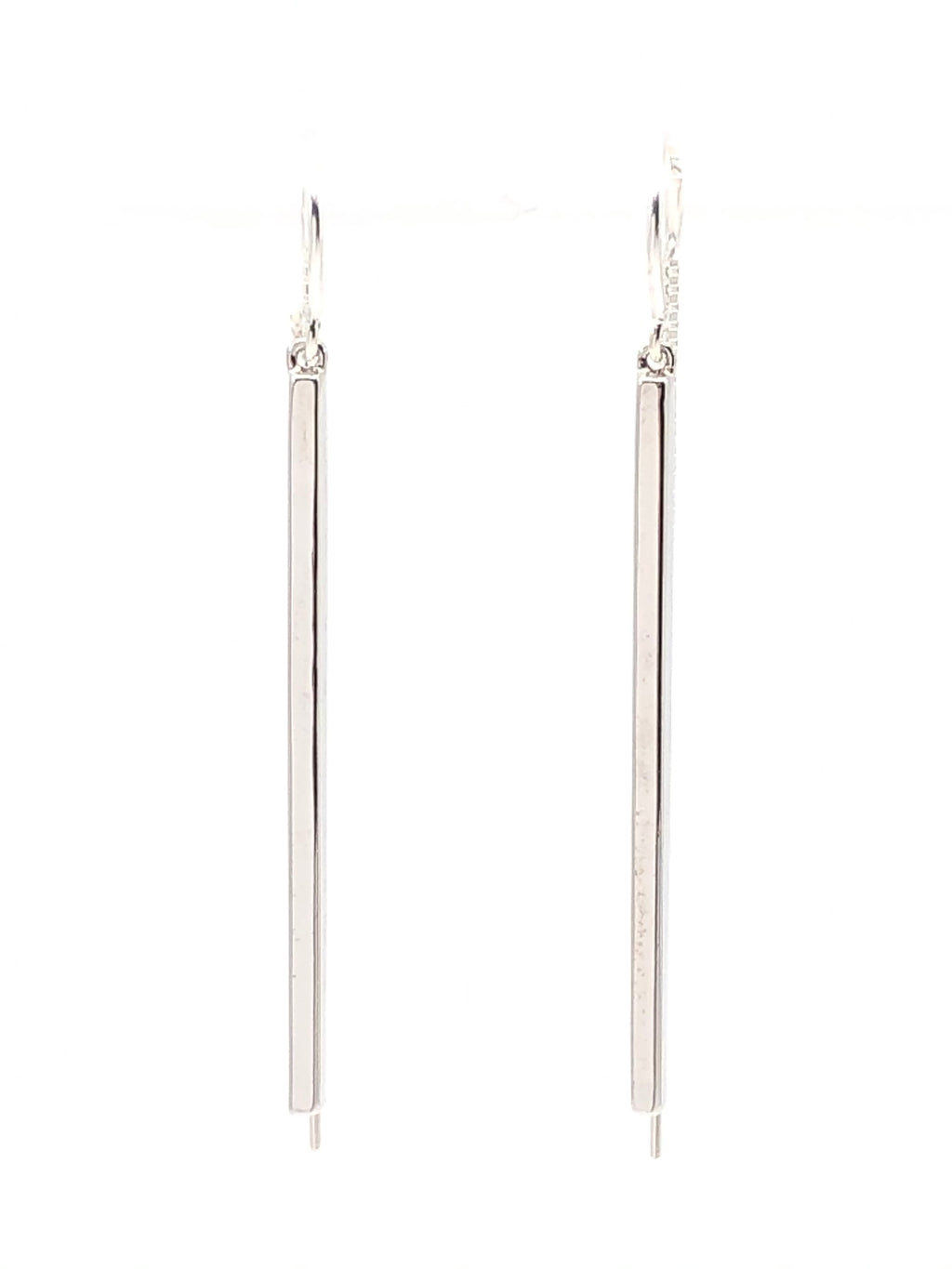 Silver Bar Threader Earrings