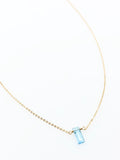 Blue Topaz Necklace