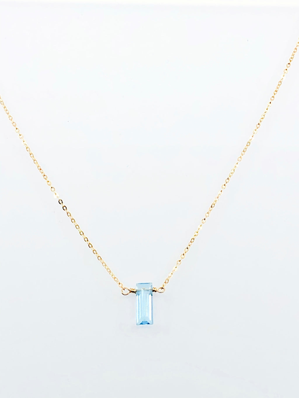 Blue Topaz Necklace