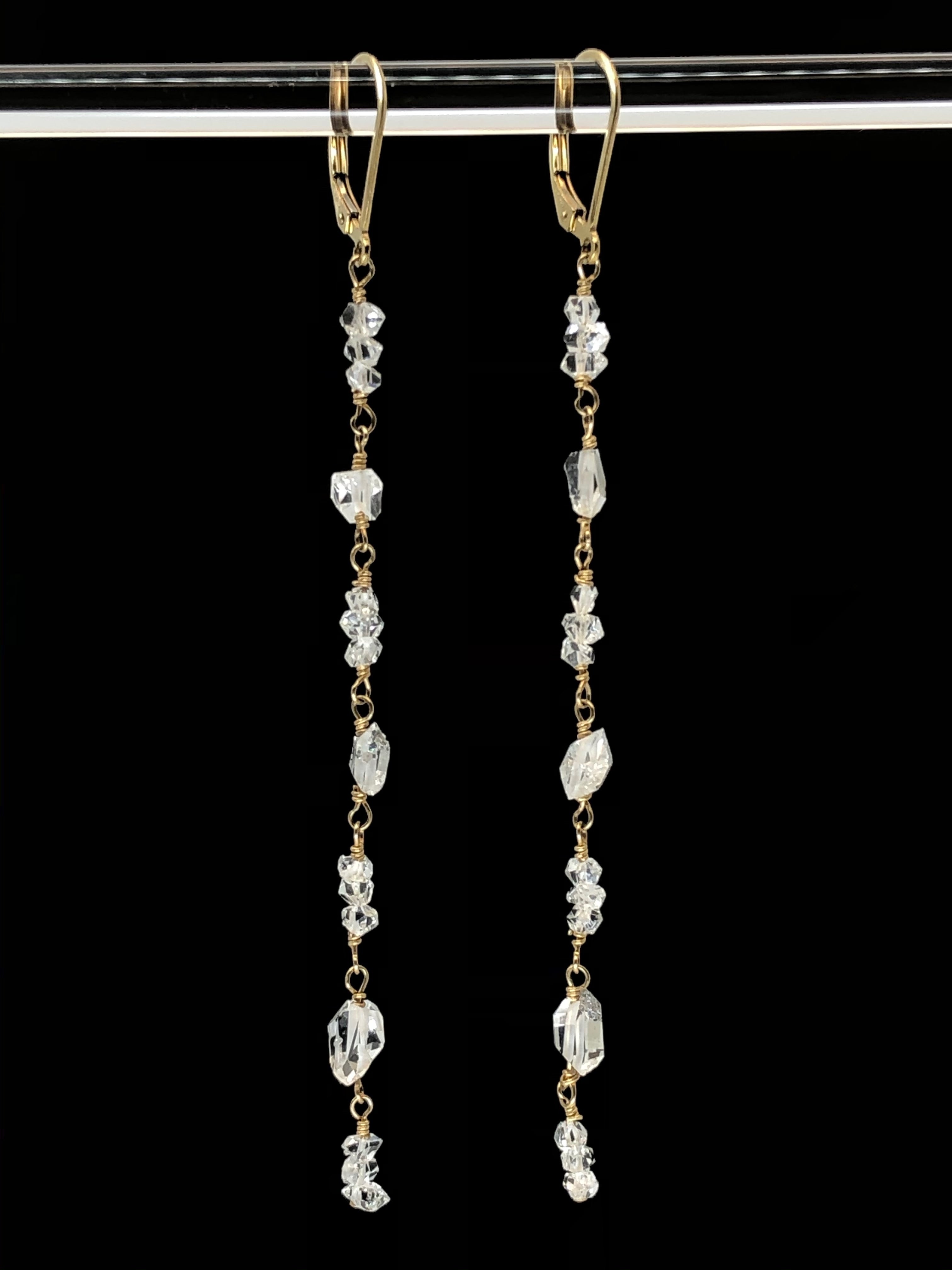 Herkimer Diamond Duster Earrings