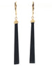 Black Onyx Stick Earrings