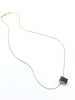Labradorite Emerald Cut Necklace