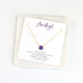 Energy stone necklace - Amethyst