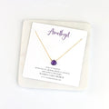 Energy stone necklace - White Topaz