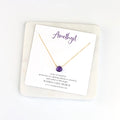 Energy stone necklace - Rose Quartz
