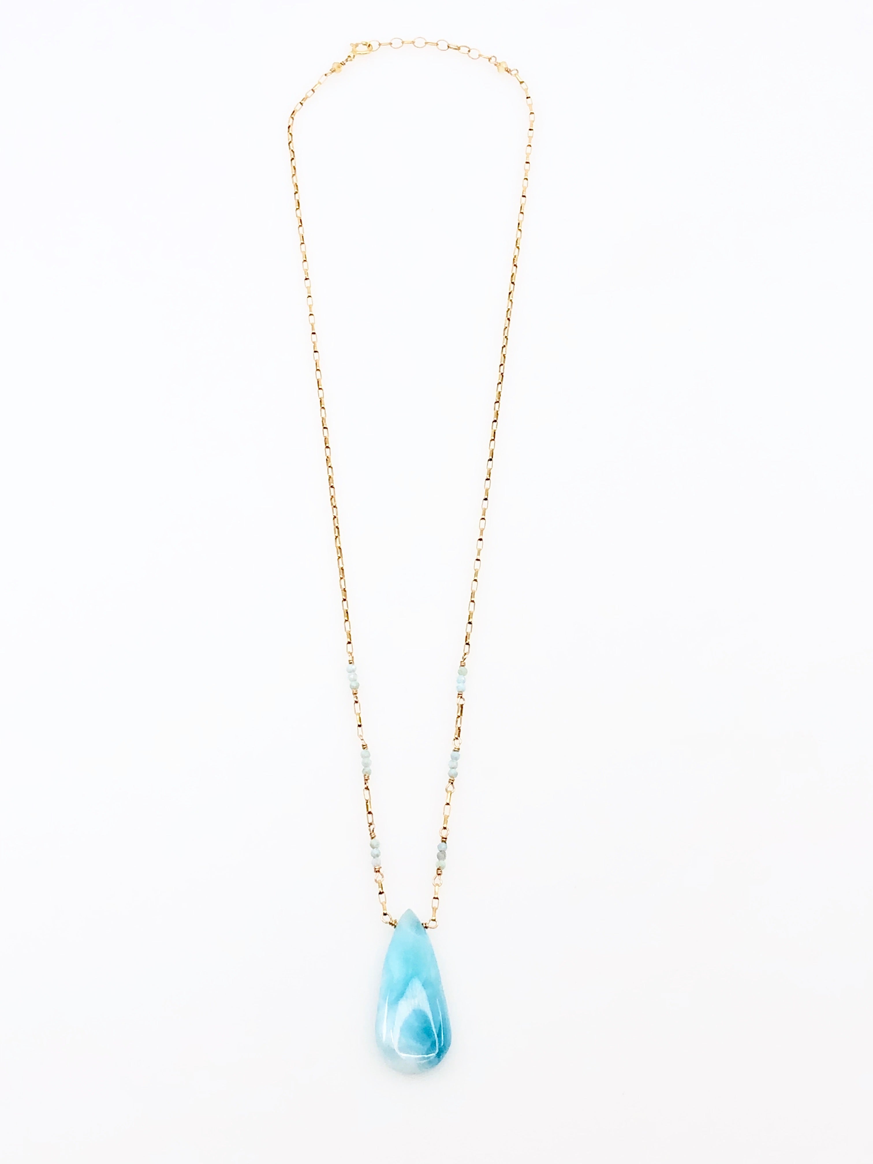 Larimar Necklace