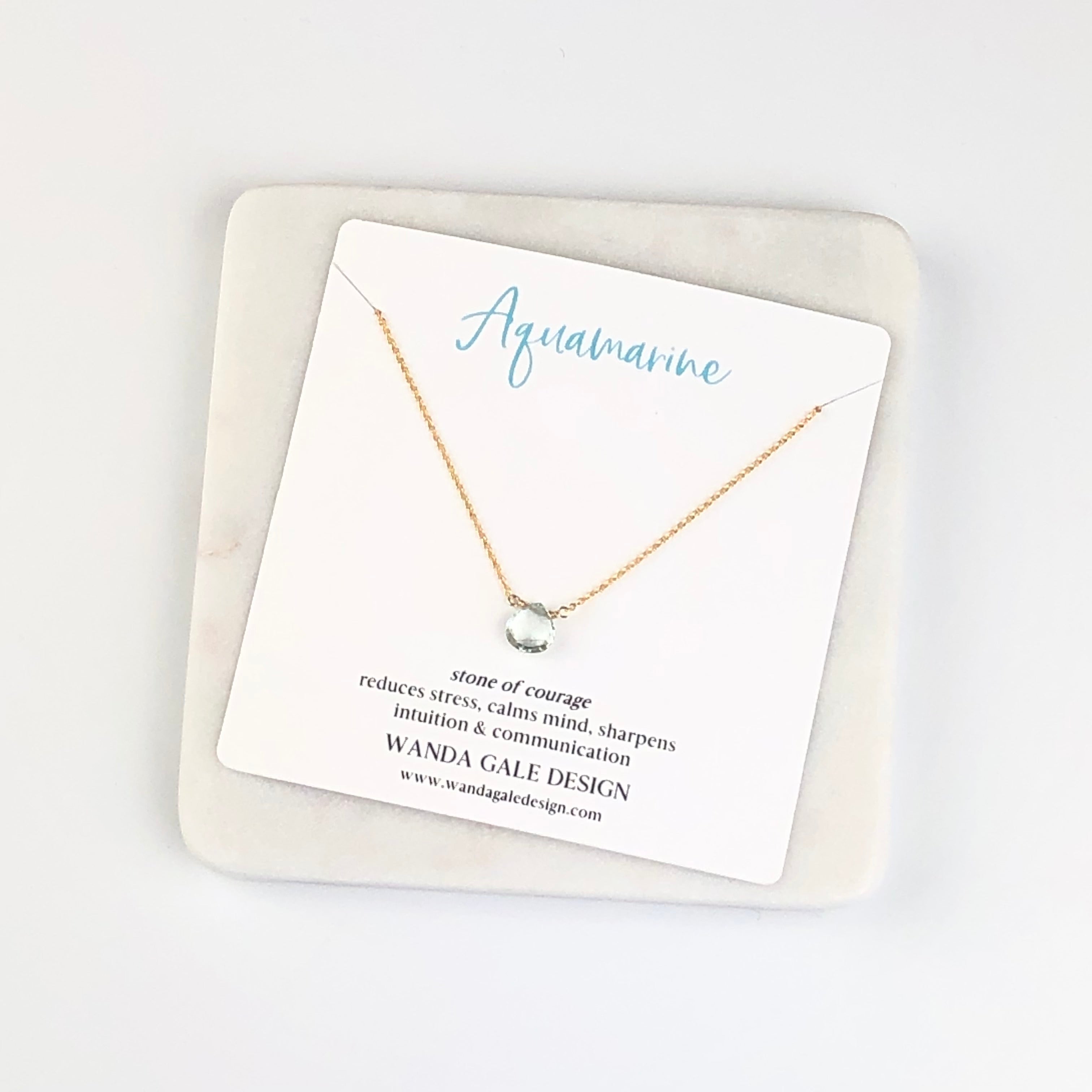 Energy stone necklace - Larimar