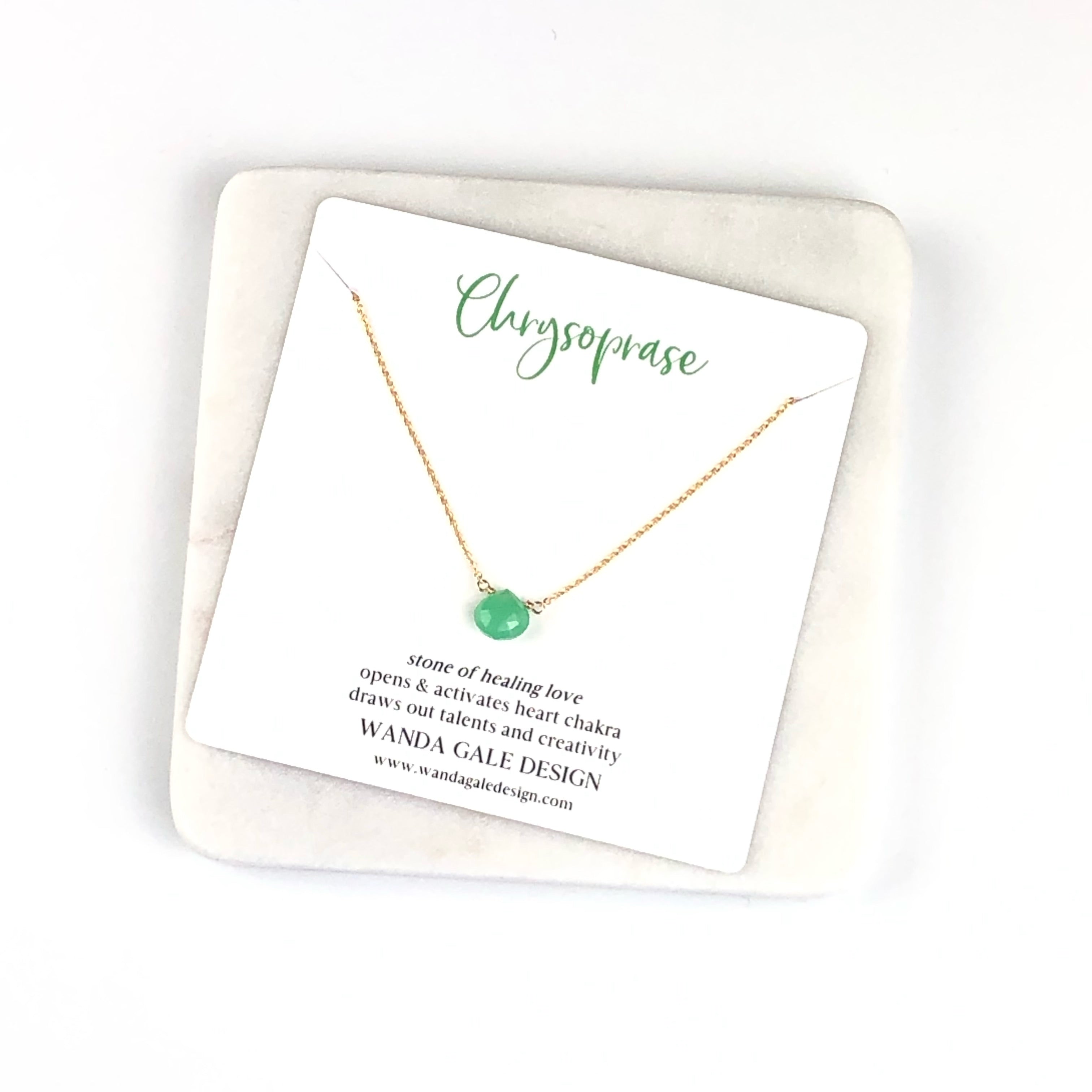 Energy stone necklace - Larimar