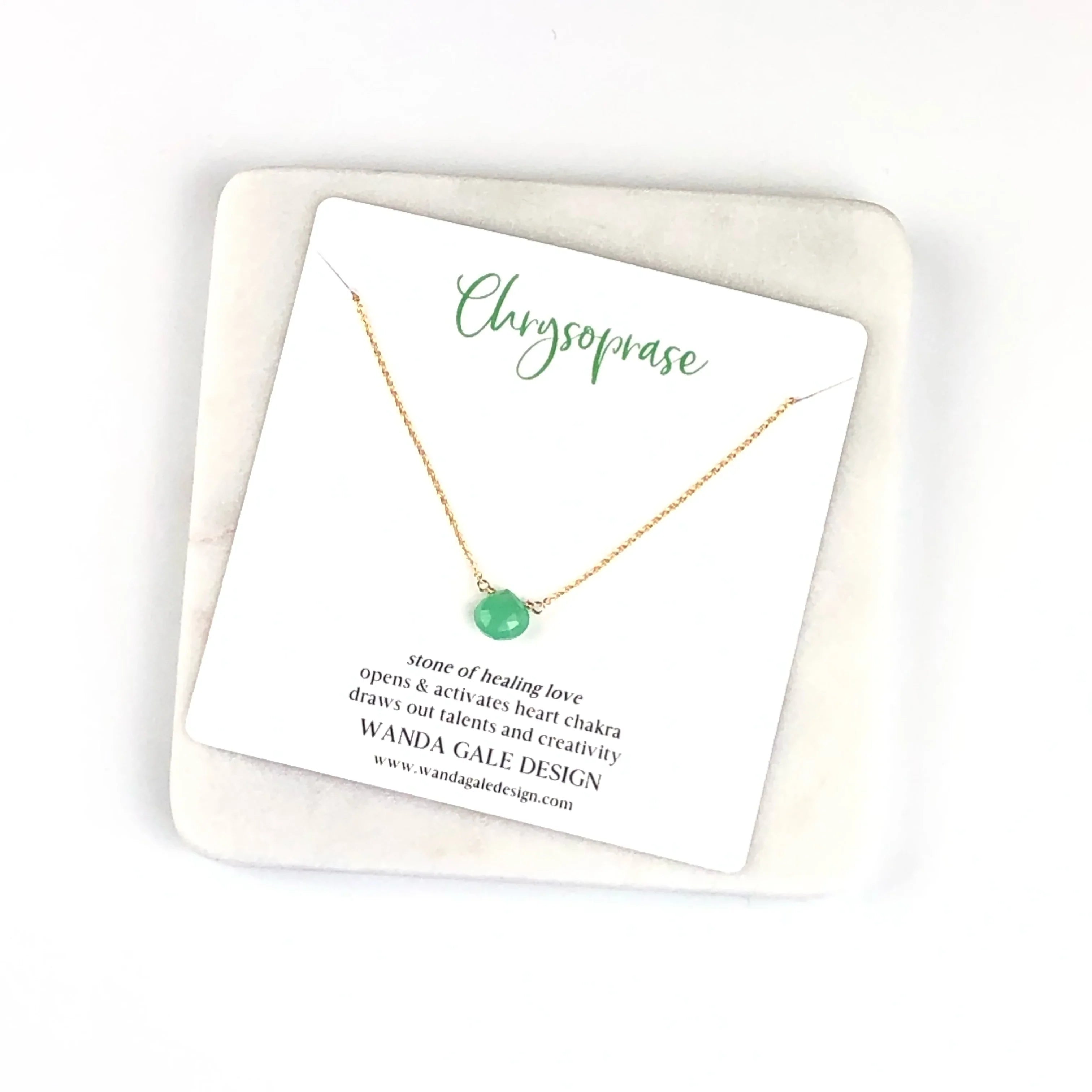 Energy stone necklace - Rose Quartz