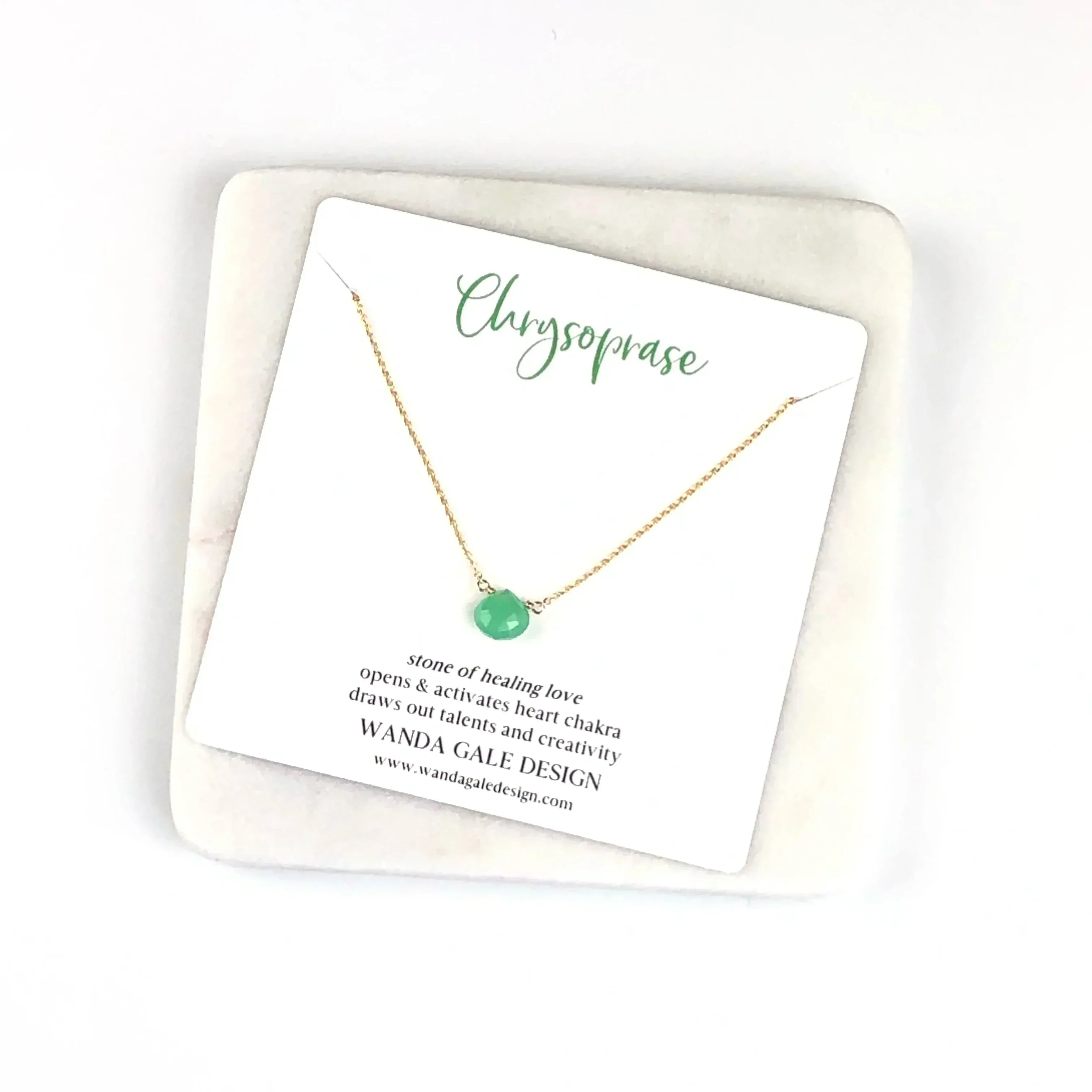 Energy stone necklace - Labradorite