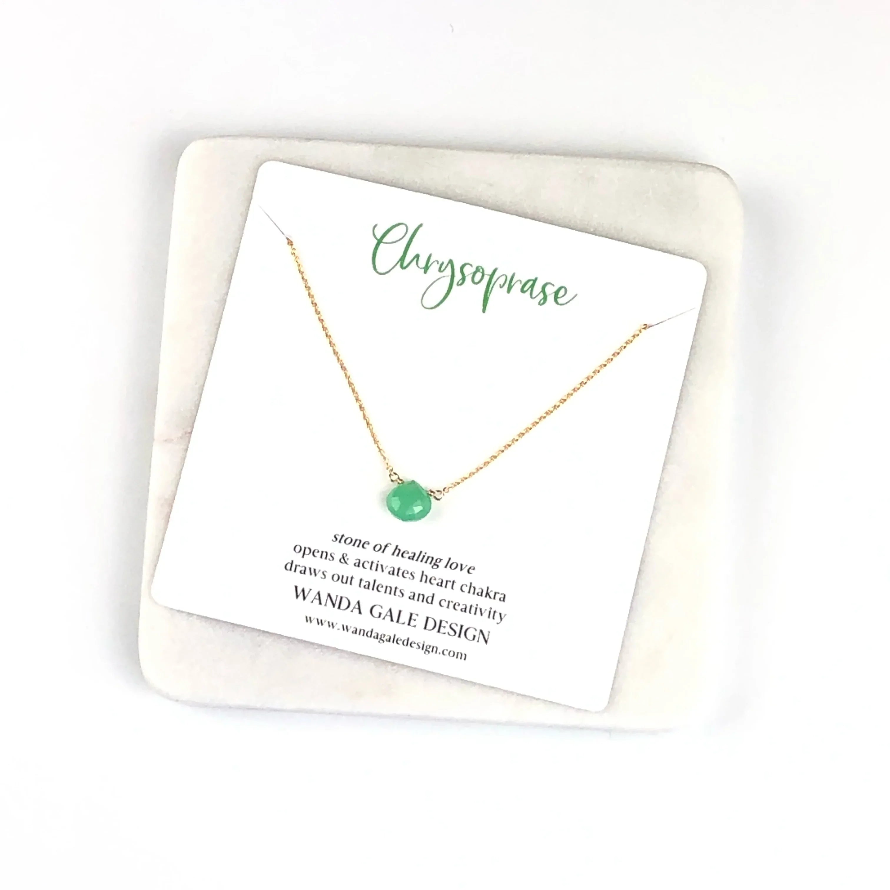 Energy stone necklace - Black Spinel