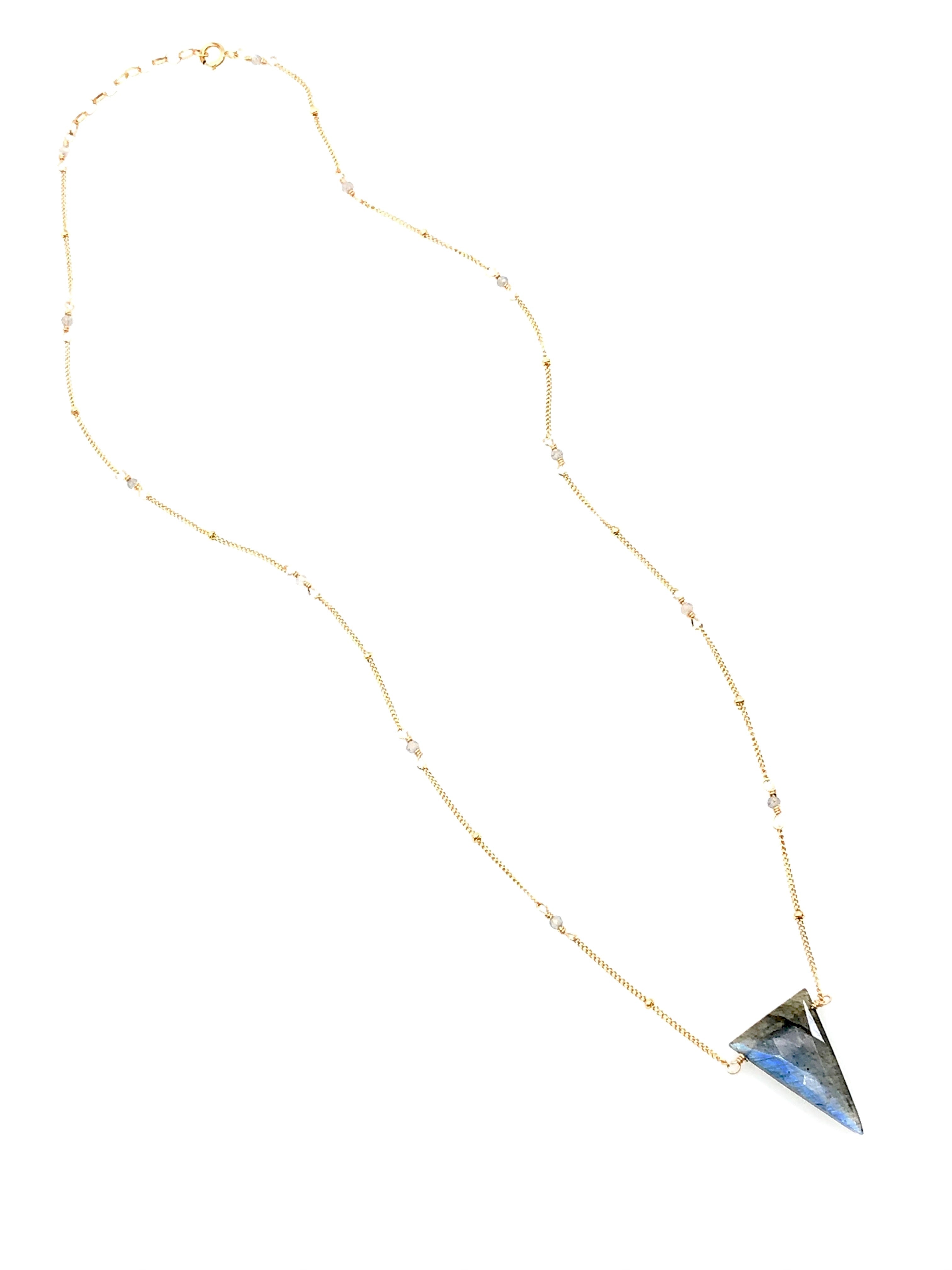 Labradorite Angle necklace