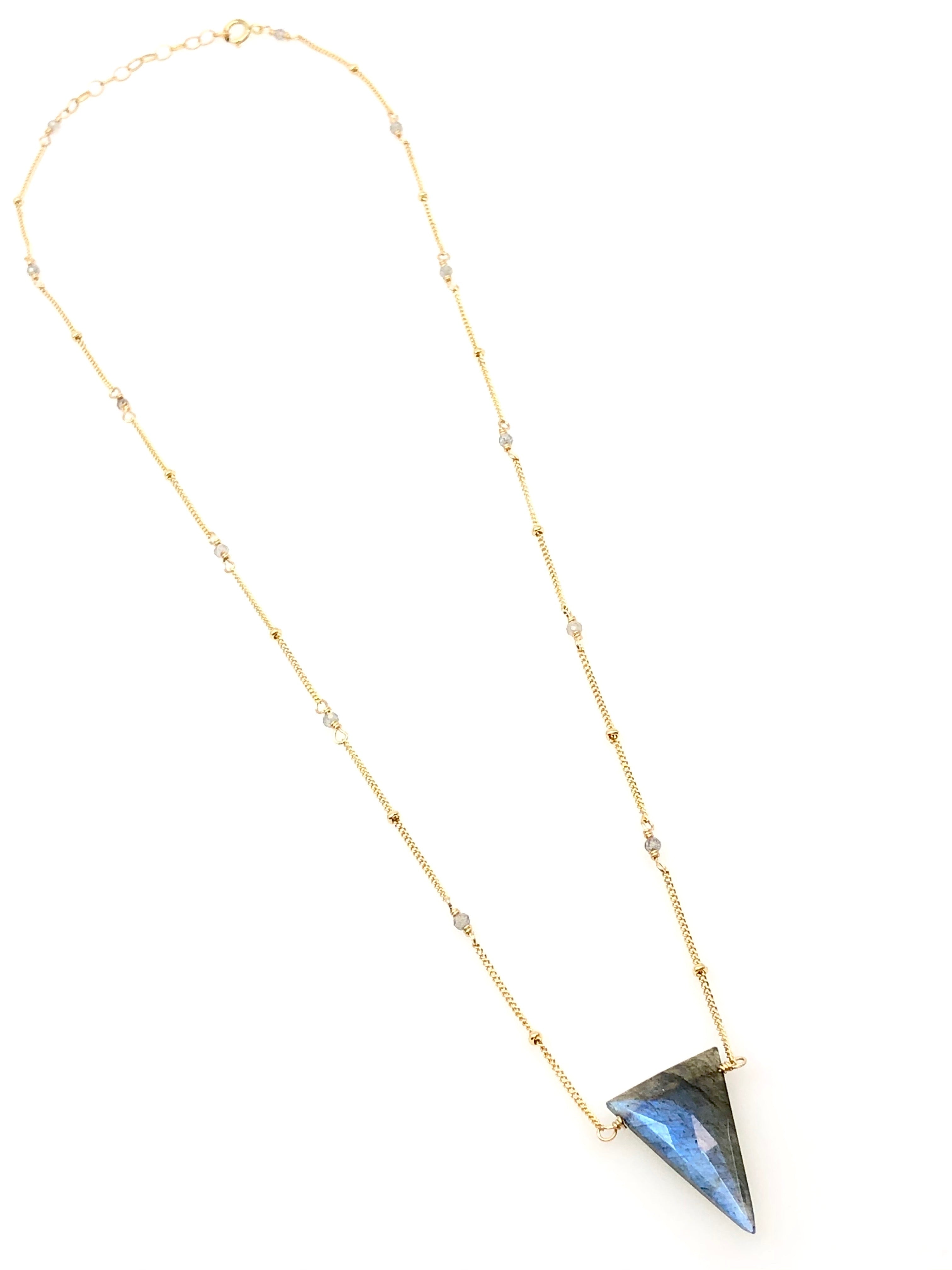 Labradorite Angle necklace